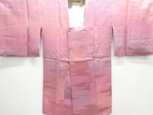 未使用品　霞模様織り出し暈しロング道行コート